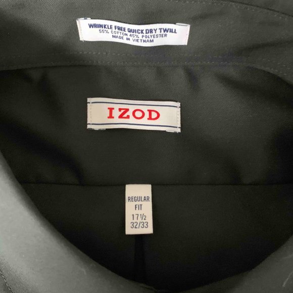 Izod Mens Button Down Shirt - Picture 3 of 3